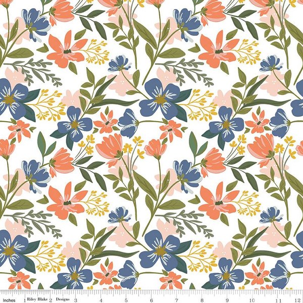 With a Flourish Main - Cream