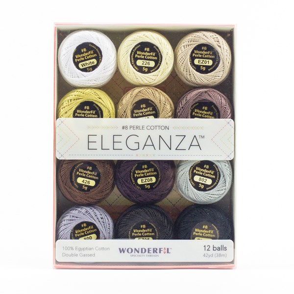 Wonderfil Eleganza Color Set | 12 5g Balls