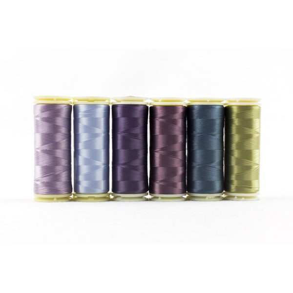 Wonderfil InvisaFil Mini Pack | 6 Colors | 400m Spools - Winter
