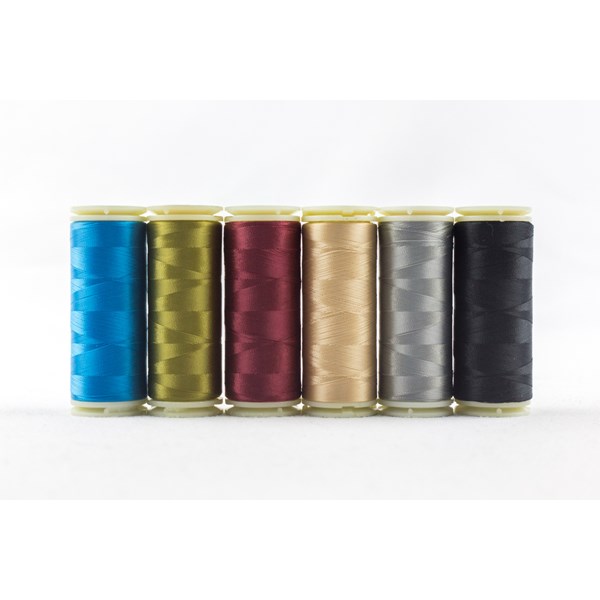 Wonderfil InvisaFil Mini Pack | 6 Colors | 400m Spools - Basics