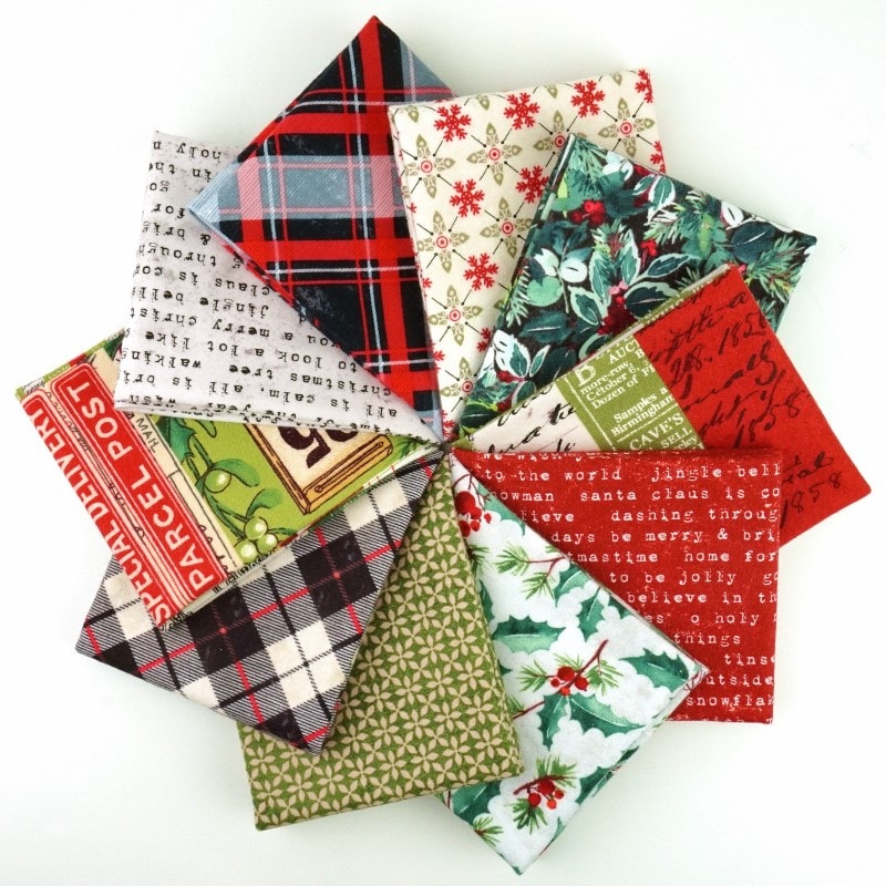 Wonderland Flannel Fat Quarter Bundle | Tim Holtz | 10 FQs