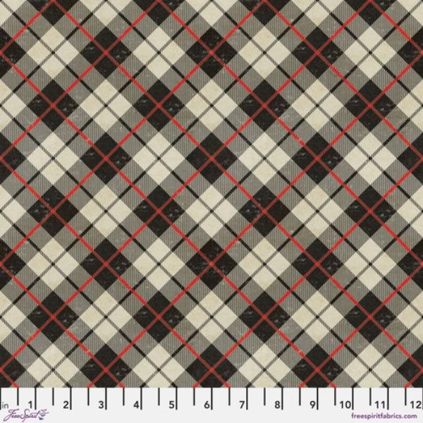 Wonderland Holiday Plaid - Neutral FLANNEL