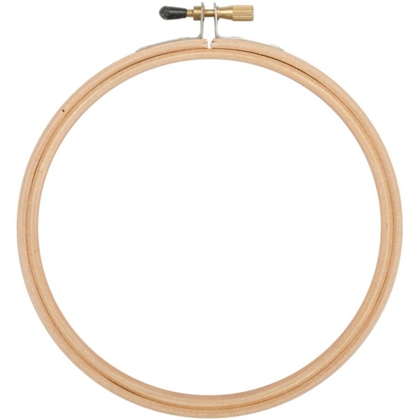 Frank A. Edmunds Wood Embroidery Hoop