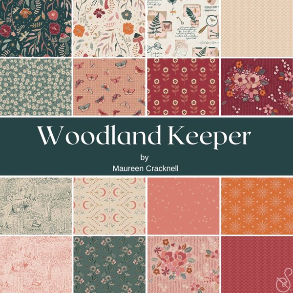 Woodland Keeper Layer Cake | Maureen Cracknell | 42 PCs