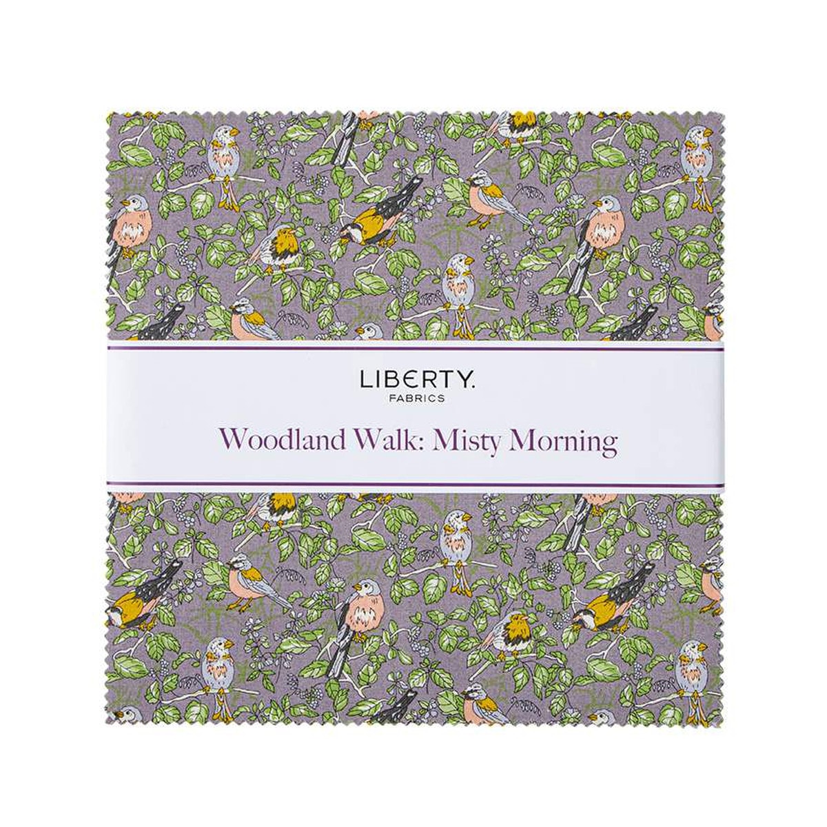 Woodland Walk 10" Stacker | Liberty Fabrics | 42 PCs - Misty Morning