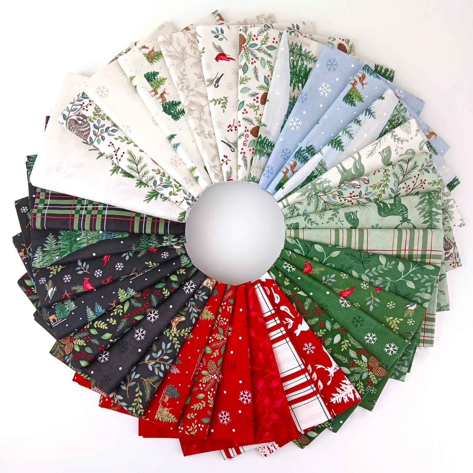 Woodland Winter Fat Quarter Bundle | Deb Strain | 32 SKUs