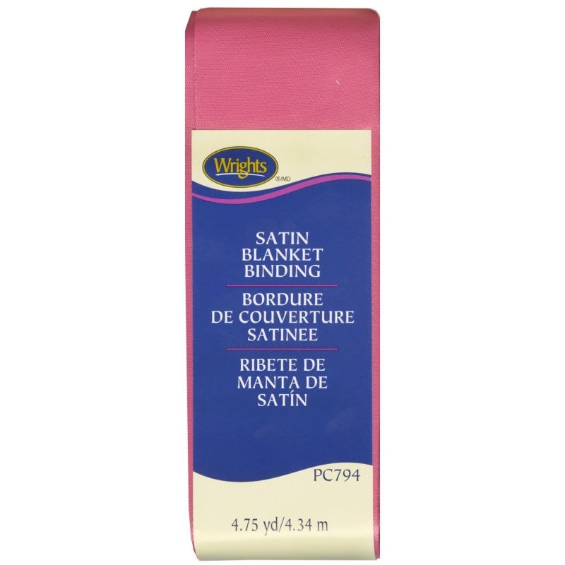 Wrights Satin Blanket Binding - Berry Sorbet