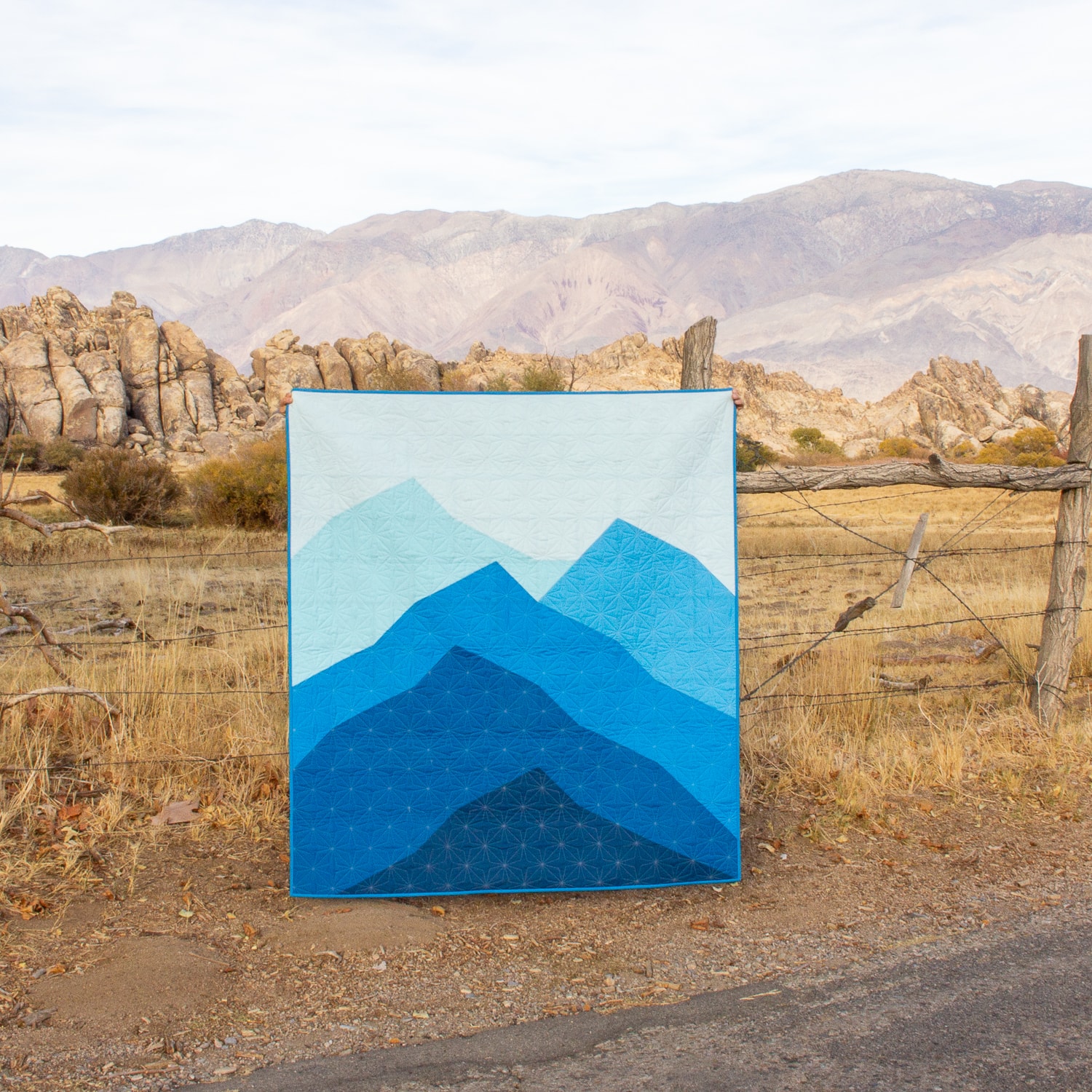 XOXSEW Mountain Quilt Kit