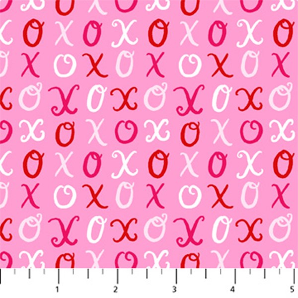 X's and O's - Pink