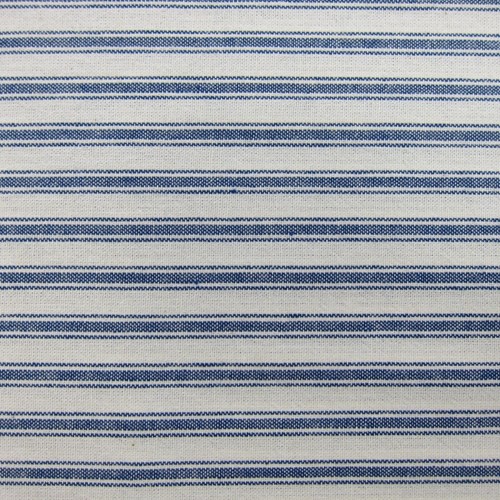 Yarn-Dye Ticking in Blue