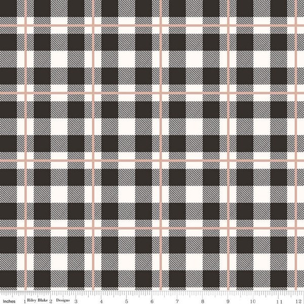 Yes, Please Plaid - Rose Gold