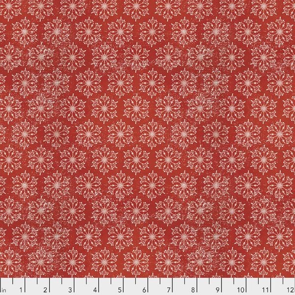 Yuletide Snowflakes - Red