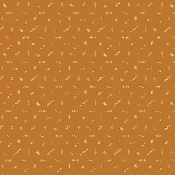 Zig Zag in Ochre