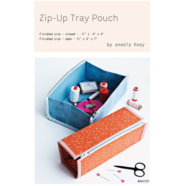 Zip-Up Tray Pouch Pattern | Aneela Hoey