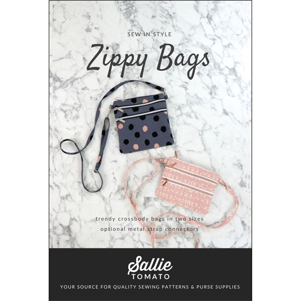 Zippy Bag Pattern by Sallie Tomato