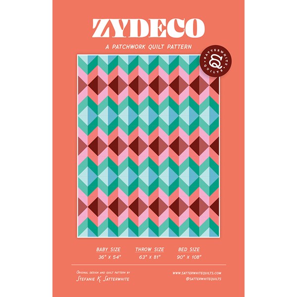 Zydeco Quilt Pattern | Satterwhite Quilts
