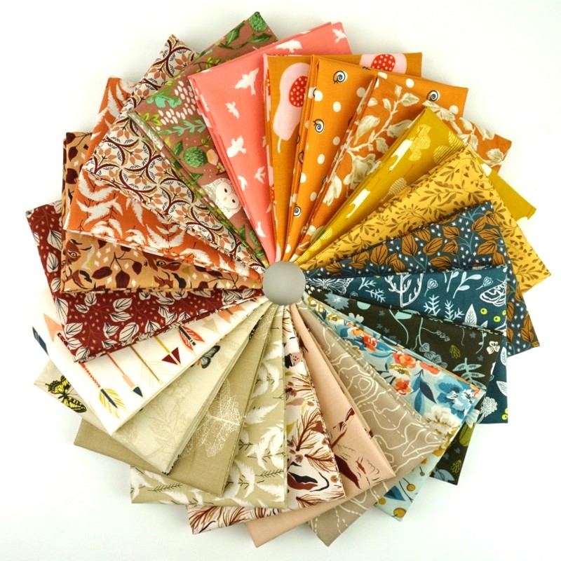 Cinnamon & Cream Petite Fat Quarter Bundle, Curated by Fat Quarter Shop